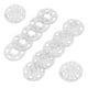 thumbnail image 4 of 100 botones transparentes para camisa, abrigo, broches invisibles, broches de presión, accesorios de costura DIY (18 mm), 4 of 6