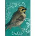 thumbnail image 2 of Adkin, Arielle 18x24 Gold Ornate Wood Framed with Double Matting Museum Art Print Titled - Bird Study V, 2 of 4