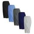 thumbnail image 3 of Men's 5-Pack Lightweight Breathable Moisture Wicking Mesh Shorts, 3 of 9