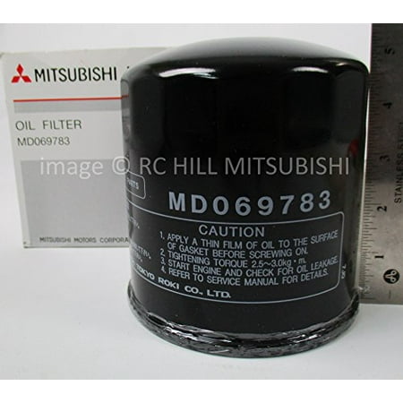 Mitsubishi Turbo Diesel MD069783 GENUINE MITSUBISHI OEM FACTORY ORIGINAL OIL FILTER 2.3 Turbo Diesel, 4d55, PH6353 ()
