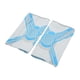thumbnail image 1 of Rodillera 1 par de Rodilleras Rodilleras Deportivas Rodilleras de Nailon Tejidas Resorte de Silicona Protector de Rodilla Soporte Azul para Baloncesto y Correr ANGGREK  Otros, 1 of 8