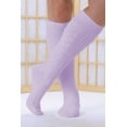 thumbnail image 2 of Women's Girls Classic Cable Knit Acrylic Knee High Socks School Dress Uniform Outdoor Wear Boot Leg Warmers Socks Stretchy Socks 3 Pack, 2 of 4