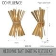 thumbnail image 7 of Minka Metropolitan - Confluence - 2 Light Wall Sconce-19.25 Inches Tall and, 7 of 7