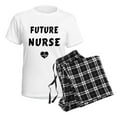 thumbnail image 4 of CafePress - Future Nurse Women's Light Pajamas - Women's Short Sleeve Print T-Shirt and Pants Light Cotton Pajama Set, 4 of 7