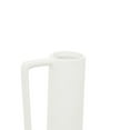 thumbnail image 5 of CosmoLiving by Cosmopolitan 13", 12", 11"H White Ceramic Vase with Handles, Set of 3, 5 of 12