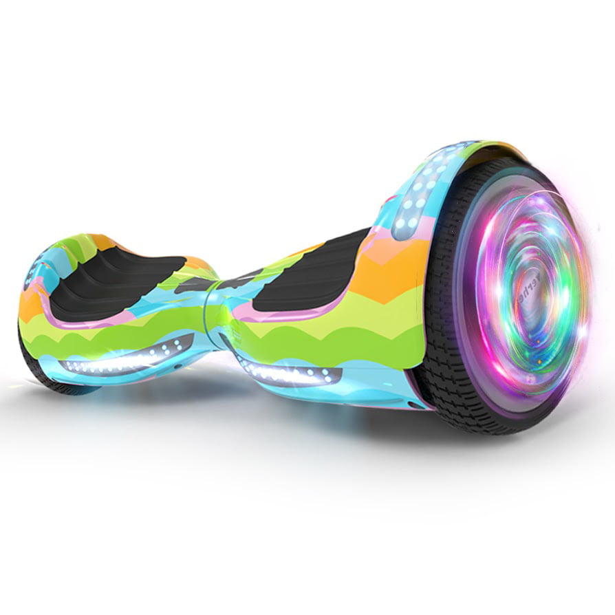 rainbow hoverboard