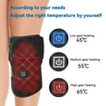 Heated Knee Brace and Thigh Calf Wrap 1 Pack, Fast Heating