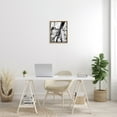 thumbnail image 3 of Stupell Industries Grey Urban Bridge Travel & Places Photography Brown Floater Framed Canvas Art Print Wall Art, 17 x 21, 3 of 10