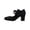 Black, variant on Womens Mary Janes 1920S Vintage Lace Up Bridal Shoes Slip On Comfortable Closed Toe Dress Shoe Chunky Heel Pumps Wedding Shoes Beige 8 Wide