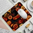 thumbnail image 2 of Thanksgiving Hat Printed Square Desk Pad, 8.3x9.8 Inch Non-Slip Rubber Bottom Gaming Mousepad, Desk Mat for Office and Gaming, 2 of 6
