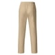 thumbnail image 5 of Lucakuins Pantalones casuales de lino y algodón para hombre, pantalones sueltos de cintura elástica con cordón de color sólido con bolsillos Lucakuins  moda, 5 of 6