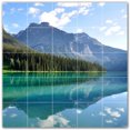 thumbnail image 1 of Picture-Tiles.com: Lakes Ceramic Tile Wall Mural WAL500793-55XL. 60"W x 60"H using (25) 12" x 12" Ceramic Tiles-Satin Finish, 1 of 3