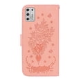 thumbnail image 3 of Feishell Wallet Phone Case for Motorola Moto G Stylus 4G (2021),for Women Men,Butterfly & Rose Embossed PU Leather Magnetic Clasp Flip Stand Card Slots Shockproof Ultra Thin Protective Cover,Pink, 3 of 8