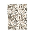 thumbnail image 1 of XMXY Fleece Throw Blanket for Couch, Paisley Graphic Decor Backdrop Lightweight Plush Fuzzy Cozy Soft Bed Blankets and Throws for Sofa, 80"x60" inches, 1 of 1