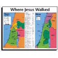 thumbnail image 1 of Rose Publishing 33010 Chart Where Jesus Walked Laminated, 1 of 1