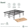 thumbnail image 4 of Combo Cama Completa Individual Zinus Colchón Bonnel 15 cm + Base de Cama Rumi, 4 of 8