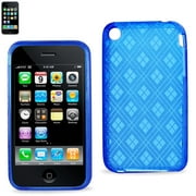 UPC 885249003933 product image for Polymer Case Apple Iphone 3G Rhombus Pattern Navy With Screen Protector | upcitemdb.com