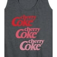 thumbnail image 3 of Coca-Cola - Cherry Coke Ombre Logo - Women's Racerback Tank, 3 of 5