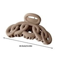 thumbnail image 4 of Large Hair Clip for Women - Durable Plastic Hair Claw with Strong Grip, Sweet & Attractive Design for Parties, Proms, Festivals, Cosplay - 10.5cm Hair Accessory for All Hair Types, 4 of 5