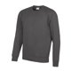 thumbnail image 1 of AWDis Academy - Sudadera con mangas Raglan y cuello redondo para hombre caballero (Carbón), 1 of 2