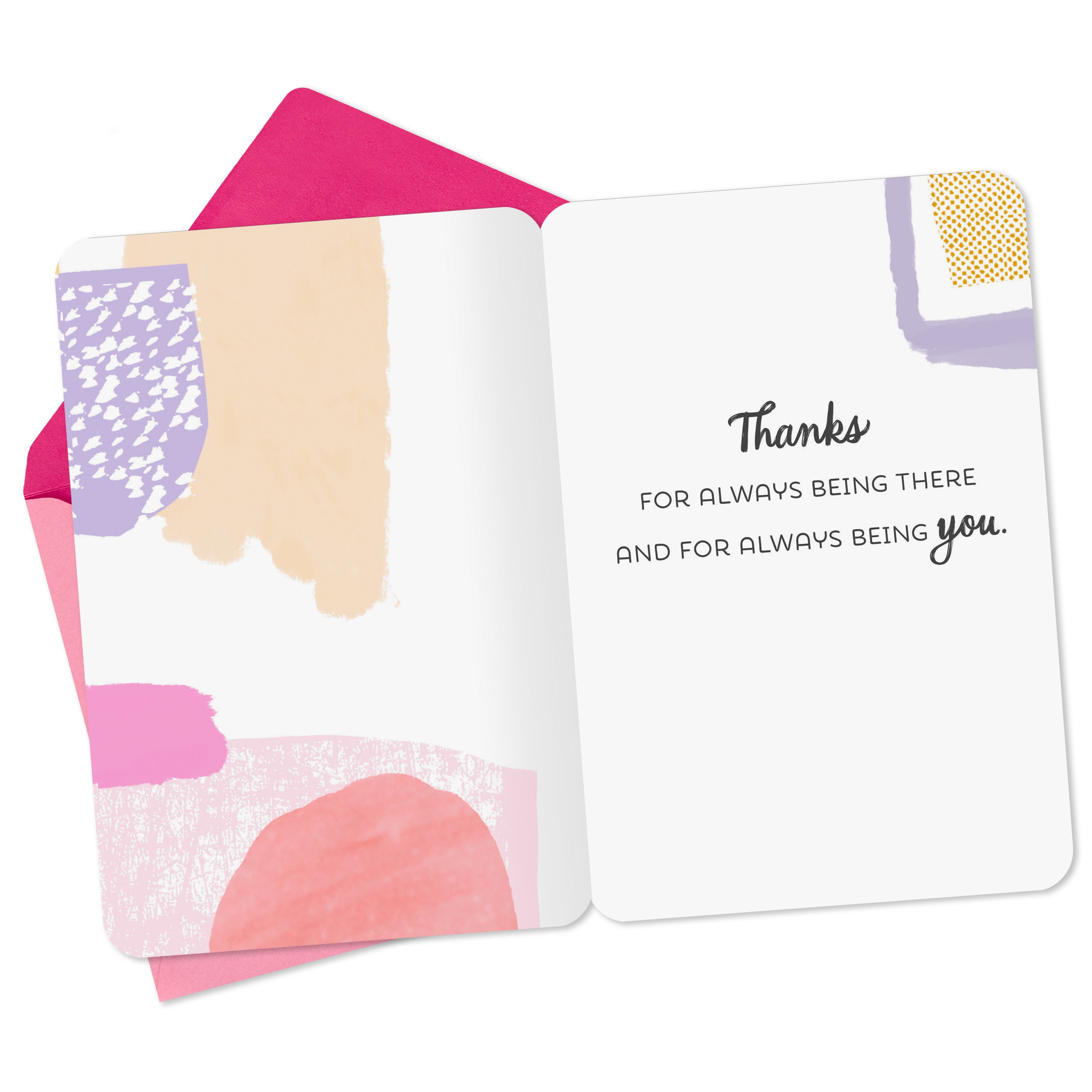 Hallmark Just Because Thank You Card (Lucky to Know You)