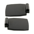 thumbnail image 3 of Reposapiés para silla de ruedas,Reposapiés para silla de ruedas Reposapiés de aluminio Estándar,Sillas de ruedas 1 par 1,9 cm 2 cm 2,2 cm Presillas para el talón,Resistente espacio entre, 3 of 7