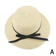 thumbnail image 1 of Summer Beach Sun Hat Foldable Ladies Straw Hat A8J7, 1 of 6