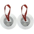 thumbnail image 4 of Yeacher 2PCS Finger Cymbals Belly Dance Accessories Small Size Hand Percussion Instruments Silver, 4 of 7