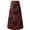 B-Flower, variant on Skirts for Women Summer Chiffon Pleated A-Line Long Skirt Elastic High Waist Swing Tiered Boho Beach Floral Print Maxi Skirts