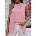 thumbnail image 5 of Womens Business Casual Tank Top Summer Sleeveless Outfits 2025 Spring Trendy Dressy Work Shirts Pink S, 5 of 8