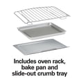 thumbnail image 4 of Hamilton Beach 31401, Horno Tostador De 4 Rebanadas Acero Inoxidable Hombres, Plateado, 12 Litros, 4 of 8