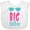 AA-White, variant on Inktastic Big Sister, Older Sister, Sunglasses, Sibling Girls Baby Bib