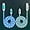 Blue + Colorful, variant on 2 Pack Micro USB Cable Android Charger, Led Light Up Glowing Micro USB Fast Charging Cord for Android and Other Micro USB Devices(6.6ft,Colorful&Colorful)
