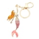 thumbnail image 4 of Llavero de sirena de metal con colgante decorativo, llavero con colgante de sirena, colgante para bolso., 4 of 8