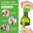 thumbnail image 3 of 6 Pcs Jar Opener Pads,Rubber Jar Opener Bottle Gripper,Non Slip Round Can Gripper Pad,Kitchen Coasters Tool,Reusable Bottle Lids Openers Kit for Arthritis Weak Hands,6 Colors, 3 of 7