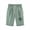Green, variant on Shorts For Girls Kids Drawstring Elastic Waist Shorts Casual Solid Color Letter Print Knee Length Shorts With Pockets Versatile Pants Size 3-4 Years