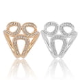 thumbnail image 4 of Guardurnaity Diamantes de imitación para mujer bufanda anillo Clip elegante Vintage moda chal hebilla decorativa Pin moda femenina bufandas Ropa, zapatos y accesorios Miscelánea Oro, 4 of 6