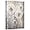 Dandelion Canvas Wall Art, variant on ZHONGYUTONG Dandelion Canvas Wall Art White Gray Flower Picture Print Abstract Floral Artwork Painting for Living Room Decor Framed (12.00" x 18.00")