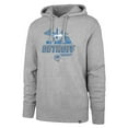 thumbnail image 2 of Men's '47 Gray Detroit Lions We Are One Regional Headline Pullover Hoodie, 2 of 3
