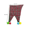 thumbnail image 4 of Weflink Cheerful Gingham Hat Christmas Glitter Witch Leprechaun Hat Holiday Unisex Wear, 4 of 12
