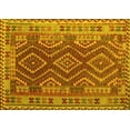 thumbnail image 1 of Ahgly Company Indoor Rectangle Oriental Yellow Traditional Area Rugs, 5' x 8', 1 of 4