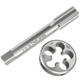 thumbnail image 1 of S-Union New 5/8"-24 UNEF Tap and Die Set, UNEF Machine Thread Right Hand Tap and UNEF Round Thread Die, 1 of 4