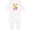 AA-White, variant on My Aunt Loves Me Giraffe Baby Romper Coveralls