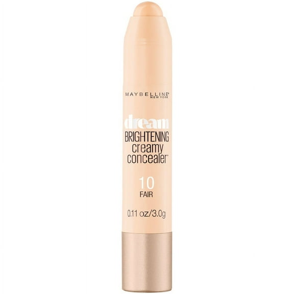 Maybelline Dream Brightening Creamy Concealer, 10 Fair, 0.11 oz
