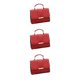 thumbnail image 5 of Sonducket Manténgase manos libres y con estilo con el bolso de hombro versátil Bolsos de cuero Bolsos cruzados Bolso de mujer Claret Type1 NO1, 5 of 6