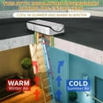 thumbnail image 6 of Ana Year round Comfort Guaranteed with Attic Insulation Cover 25 x 54 x 11 Premium Aluminum Foil Bubble Insulation Home Decor, 6 of 10
