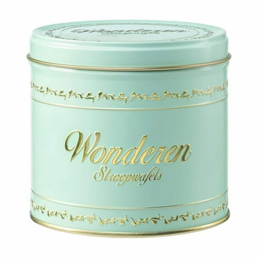 Wonderen Stroopwafels - Stroopwafel Tin Can, Original Dutch Recipe, Kosher, World's Best