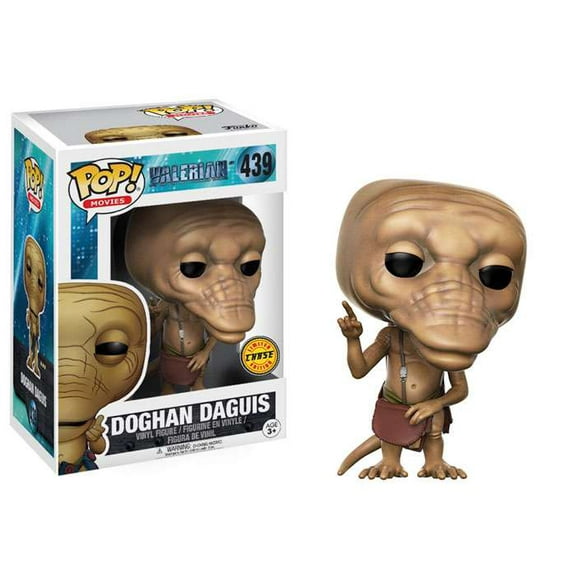 Valerian Funko POP! Movies Doghan Daguis Vinyl Figure (Finger Pointing Up Chase Version)