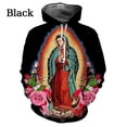 thumbnail image 5 of Sudadera con capucha con estampado 3D de la Virgen María para hombre, sudadera informal de manga larga con estampado de la Virgen cristiana, ropa de hombre de gran tamaño, 5 of 5