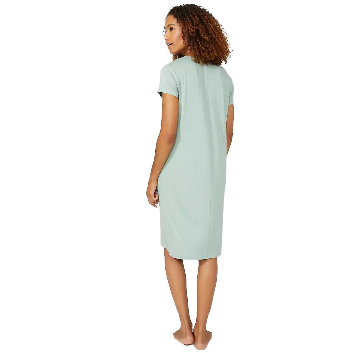 Beileda Debenhams Womens Ladies Flowers Jersey Pocket Midi Nightie